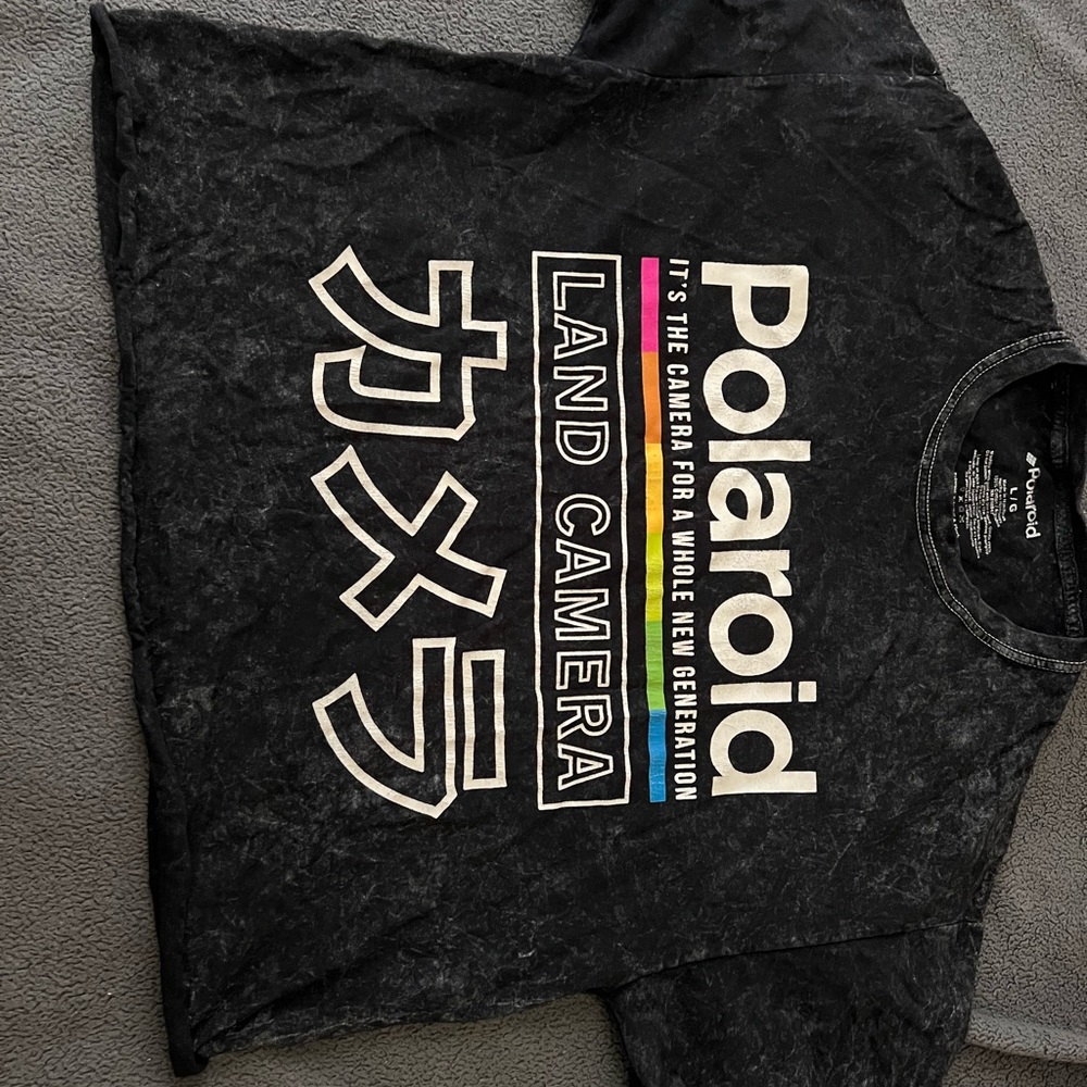 Charcoal Polaroid shirt